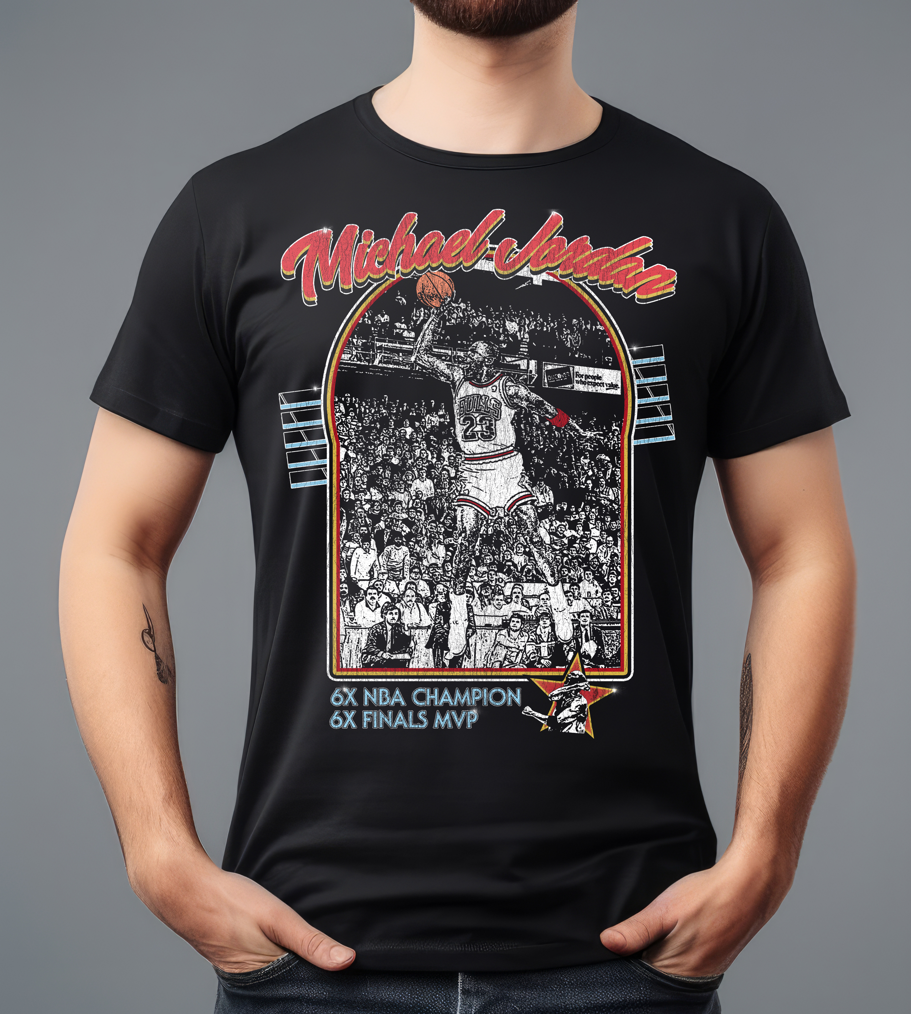 Vintage Michael Jordan